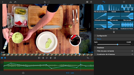Captura de pantalla de LumaFusion:Editor de vídeo pro