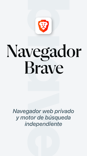 Captura de pantalla de Navegador web privado Brave