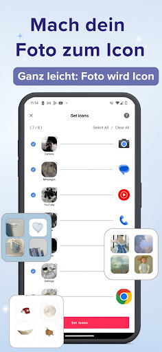 WidgetClub: Widget, Icon,Theme Screenshot