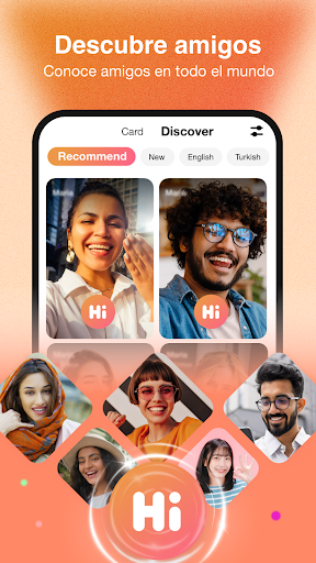 Captura de pantalla de Tumile: Chat de vídeo en vivo