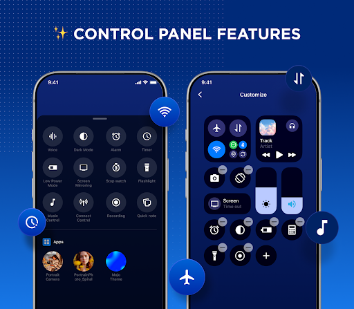 Quick Control Widgets, Themes screenshot