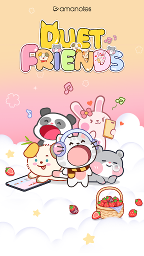 Captura de pantalla de Duet Friends: Cute Music Games