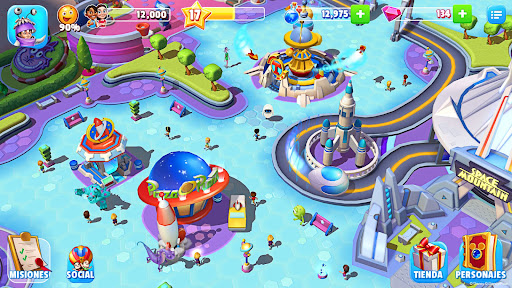 Captura de pantalla de Disney Magic Kingdoms
