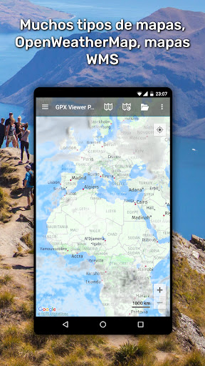Captura de pantalla de GPX Viewer PRO: caminar y bici