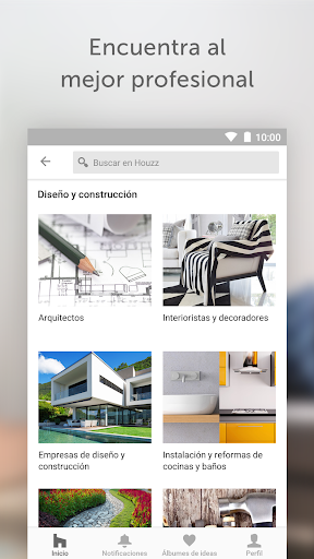 Captura de pantalla de Houzz Decoración para tu hogar