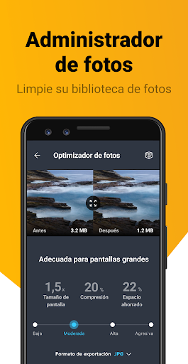 Captura de pantalla de AVG Cleaner: limpiador