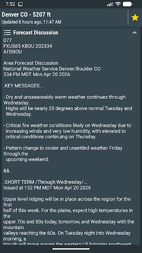 NOAA Weather & Tides screenshot