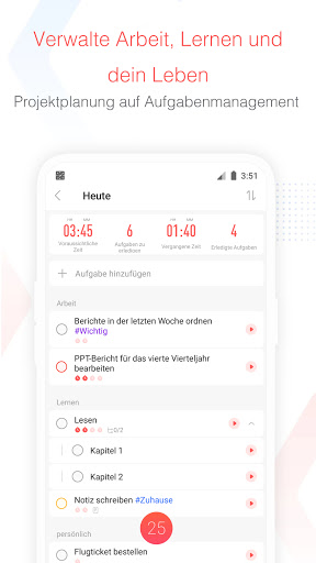 Focus To-Do：Pomodoro Timer Screenshot