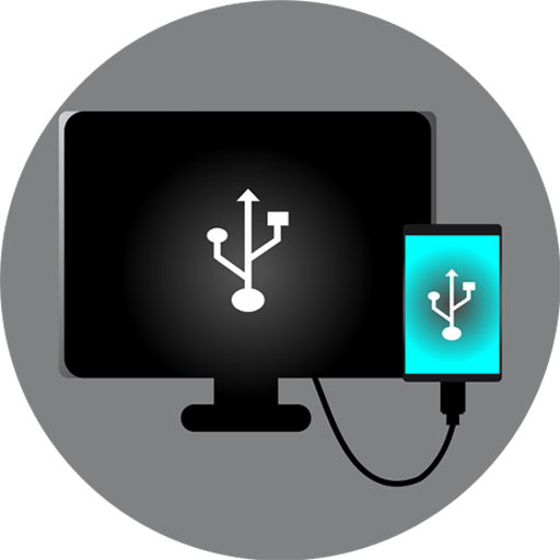 Conector USB: TV duplicar