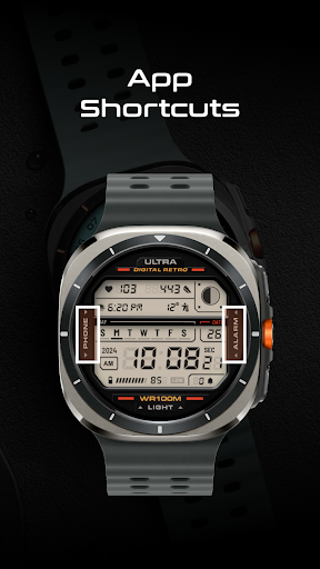 Captura de pantalla de ULTRA Digital Retro watch face