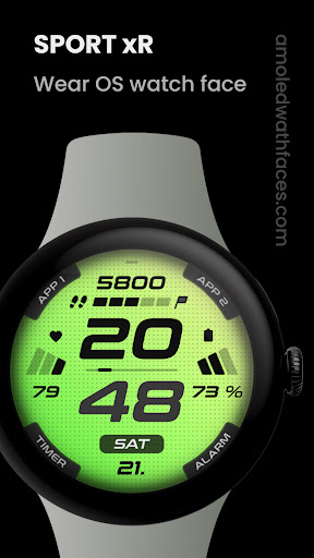 Captura de pantalla de SPORT xR: Watch face