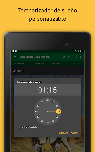 Captura de pantalla de AudioLibros
