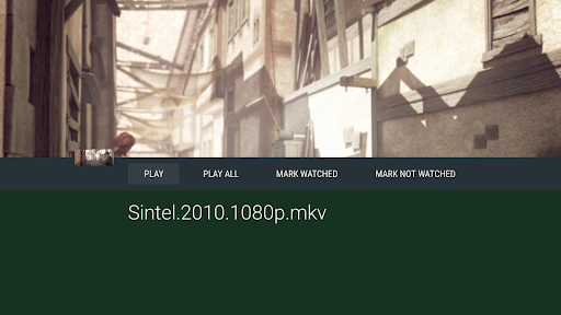 Captura de pantalla de Vimu Media Player for TV