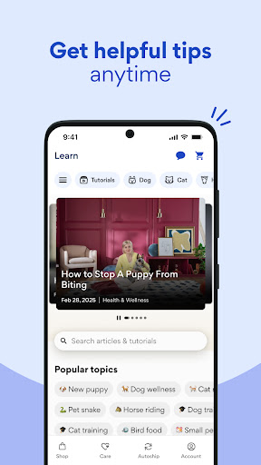 Captura de pantalla de Chewy: Pet Shopping & Delivery