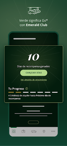 Captura de pantalla de National Car Rental