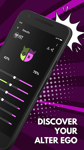 Captura de pantalla de FET: Connect, Date & Explore