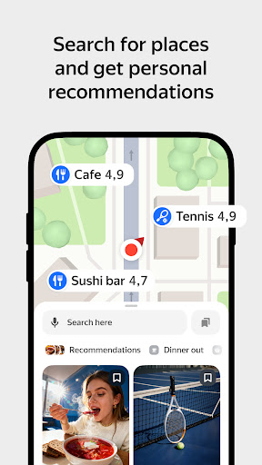 Captura de pantalla de Yandex Maps and Navigator