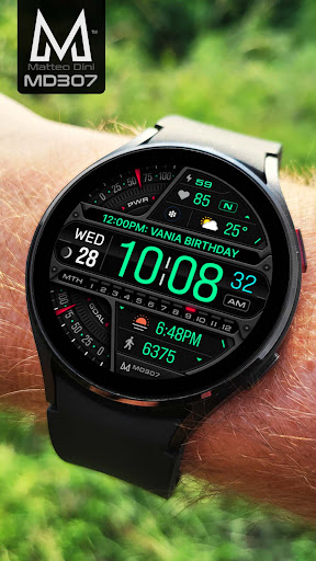 Captura de pantalla de MD307 Digital watch face