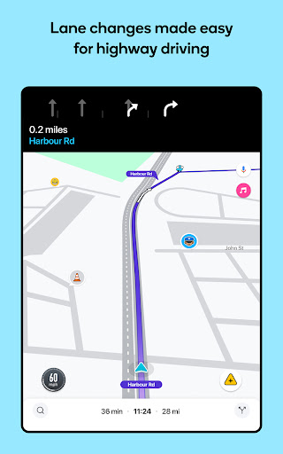 Captura de pantalla de Waze Navegación y Tráfico