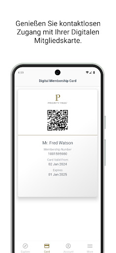 Priority Pass™ Screenshot