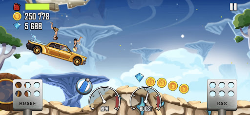 Captura de pantalla de Hill Climb Racing
