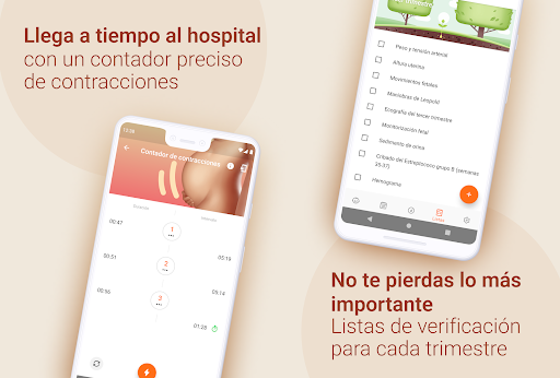 Captura de pantalla de Seguimiento embarazo y mi bebé