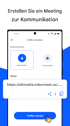 Besprechung - Videobesprechung Screenshot