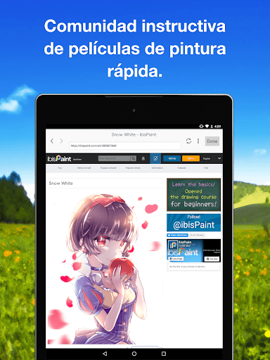 Captura de pantalla de ibis Paint X