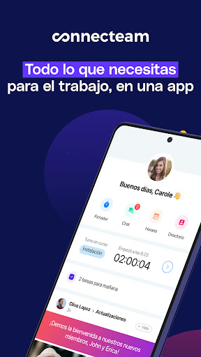 Captura de pantalla de Connecteam