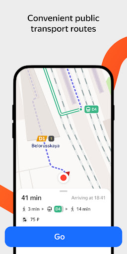 Yandex Maps and Navigator screenshot