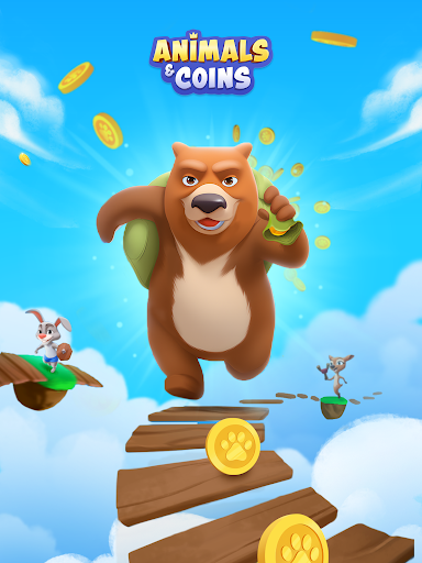 Captura de pantalla de Animals & Coins Adventure Game