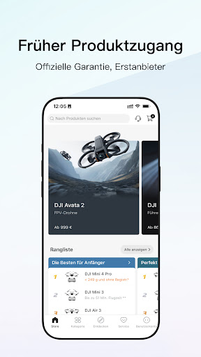 DJI Store Screenshot