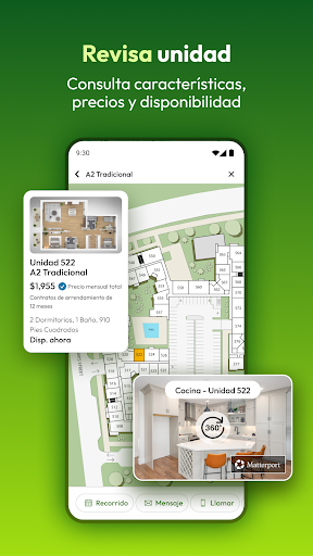Captura de pantalla de Apartamentos.com Alquileres