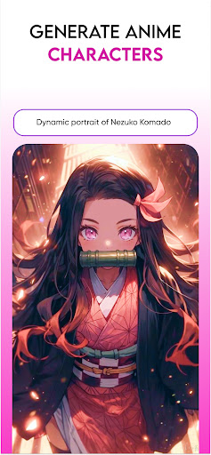 Captura de pantalla de Generador de arte con de anime