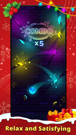 Captura de pantalla de Music Ball Tunes: Falling Ball