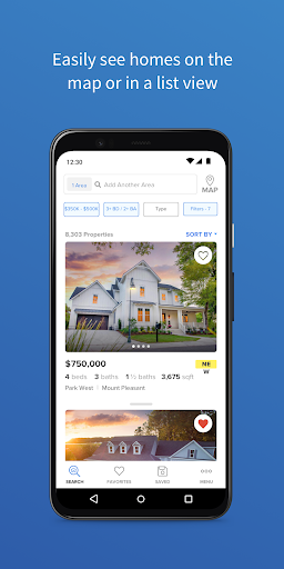 Captura de pantalla de HomeSearchNOW