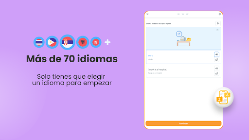 Captura de pantalla de Aprender Idiomas - Ling