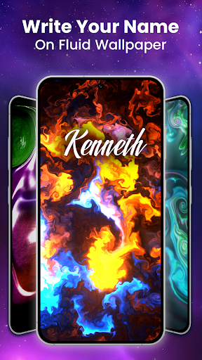 Fluid Magic: 3D Live Wallpaper screenshot