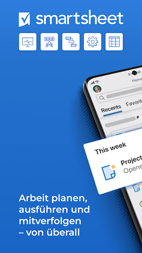 Smartsheet: Teams und Projekte Screenshot