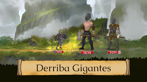 Captura de pantalla de Obsidian Knight RPG