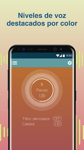 Captura de pantalla de Grabadora de Voz: Notas de Voz