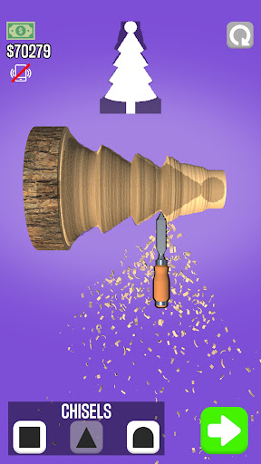 Captura de pantalla de Woodturning