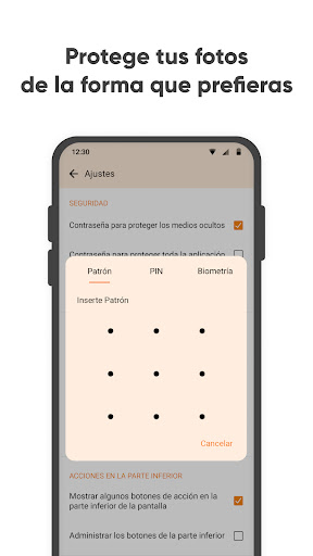 Captura de pantalla de Galería Simple Pro