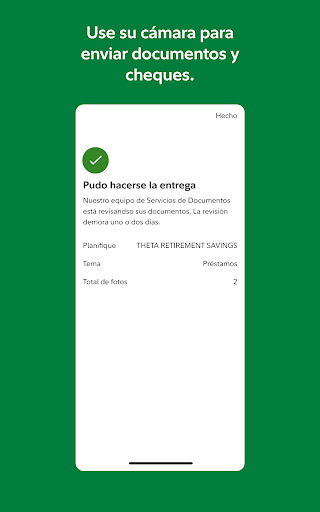 Captura de pantalla de NetBenefits - Fidelity at Work