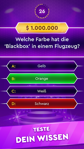 Trivia-Spiel: Millionär Quiz Screenshot