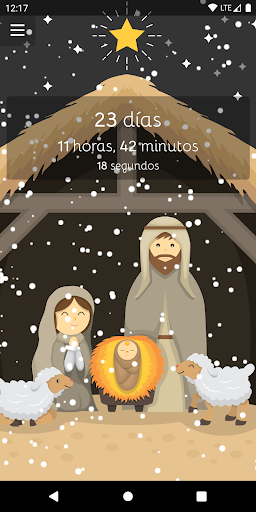 Captura de pantalla de Cuenta Regresiva para Navidad