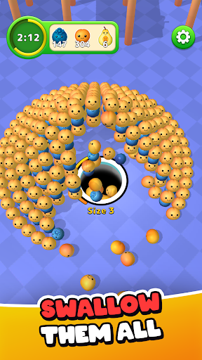 Jelly Hole: Roll & Eat Pals screenshot