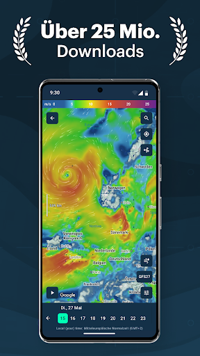 Windy.app: Windkarte, Gezeiten Screenshot