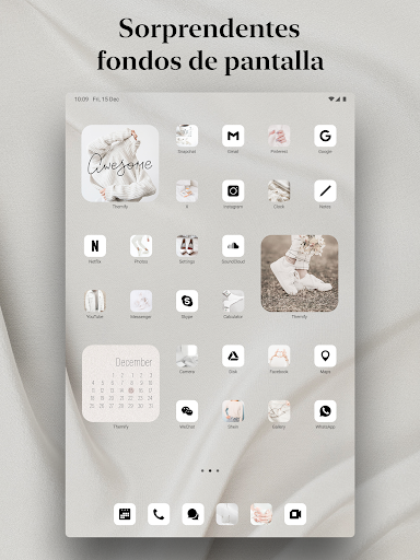 Captura de pantalla de Themify・Iconos, Temas, Widgets
