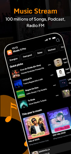Captura de pantalla de Music Player - Music Streaming